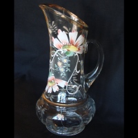 Northwood Hand-Painted Pitcher