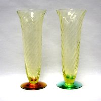 Utility Bi-Color Bud Vases
