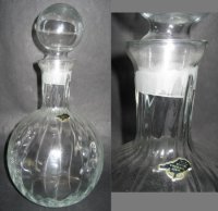 West Virginia Glass Specialty Decanter
