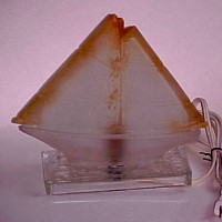 L. E. Smith Sailboat Vanity Light