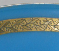 Cambridge D610 Decoration Gold Band Overlay