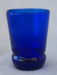 Unknown Cobalt Shot Glass