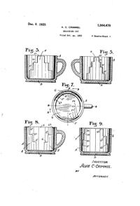 Sneath Measuring Cup Patent 1564470-2