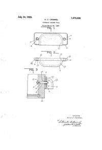 Sneath Drawer Pull Patent 1678498-1