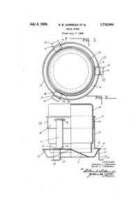 Sneath Chick Fount Patent 1718944-1