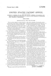 Sneath Chick Fount Patent 1718944-2