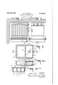 Sneath Refrigerator Tray Patent 2199195-1