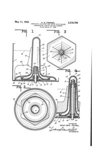 Sneath Washing Machine Agitator Patent 2318759-1