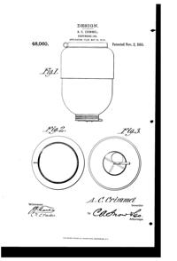 Sneath Dispenser Design Patent D 48060-1