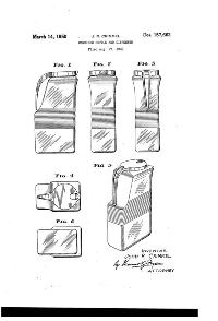 Sneath Bottle & Dispenser Top Design Patent D157662-1