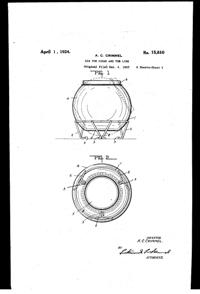 Sneath Sugar Bin Reissued Patent RE 15810-1