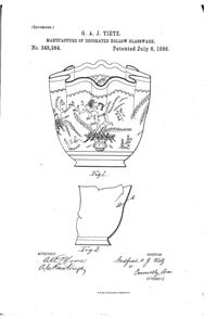 Phoenix Light Fixture Shade Patent  345264-1