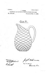 Phoenix Spiral Air-Trap Glass Patent  379089-2