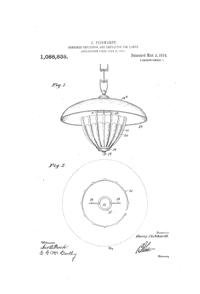 Phoenix Light Fixture Patent 1088838-1