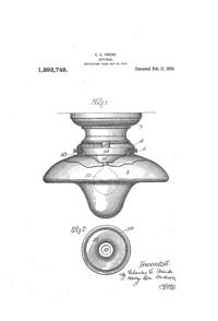 Phoenix Light Fixture Patent 1293748-1