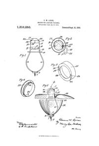 Phoenix Light Fixture Patent 1316250-1