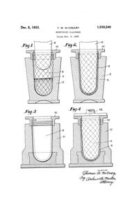 Phoenix Reenforced Glassware Patent 1938540-1
