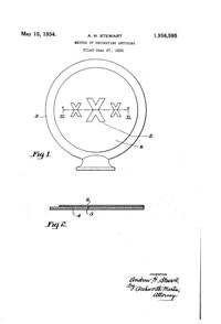 Phoenix Gasoline Pump Globe Decoration Patent 1958595-1