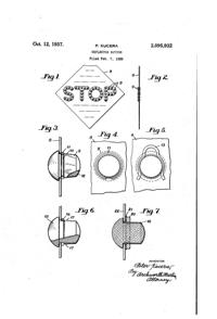 Phoenix Road Sign Reflector Button Patent 2095932-1