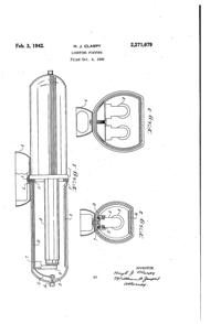Phoenix Fluorescent Light Fixture Patent 2271679-1
