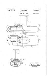 Phoenix Fluorescent Light Fixture Patent 2293117-1