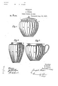Phoenix Vessel Design Patent D 17664-1