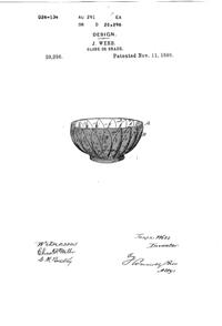 Phoenix Light Fixture Shade Design Patent D 20296-1