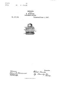 Phoenix Shaker Design Patent D 27132-1