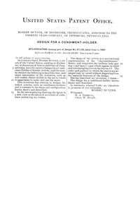 Phoenix Shaker Design Patent D 27132-2