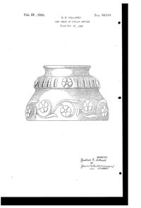 Phoenix Light Fixture Shade Design Patent D 69548-1