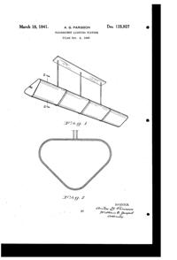 Phoenix Fluorescent Light Fixture Design Patent D125927-1