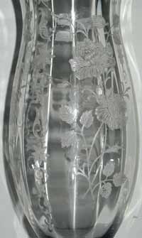 Fostoria # 316 Midnight Rose Etch