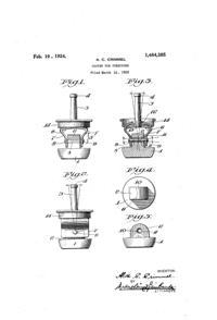 Sneath Furniture Caster Patent 1484385-1