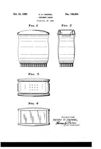 Sneath Shaker Design Patent D160694-1