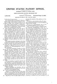 U. S. Glass Jug Top Patent 1389734-2