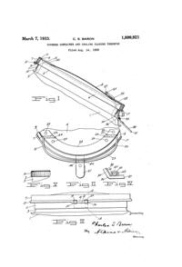 U. S. Glass Container Lid Patent 1899921-1