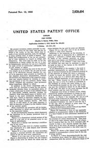 U. S. Glass Jar Lid Patent 2020494-2