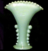 Candlewick Reproduction Jadeite Vases