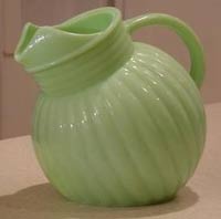 Reproduction Jadite Ball Pitcher
