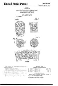 Country Store Products Candle Cup Design Patent D234806-1