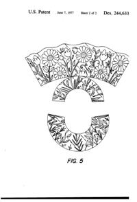 Country Store Products Candle Cup Design Patent D244633-3