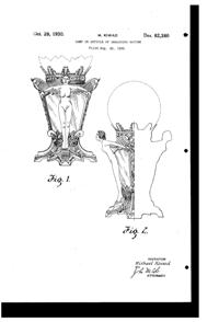 La Belle Specialty Lamp Design Patent D 82380-1